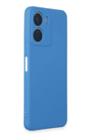 Vivo Y16 Kılıf First Silikon - Mavi