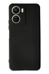 Vivo Y16 Kılıf First Silikon - Siyah