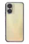 Vivo Y16 Kılıf Lensli Silikon - Mor