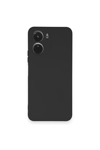 Vivo Y16 Kılıf Nano içi Kadife Silikon - Siyah
