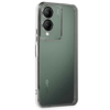 Vivo Y17S Kılıf Lensli Silikon - Gümüş