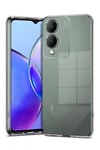 Vivo Y17S Kılıf Lüx Şeffaf Silikon