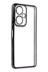 Vivo Y27 Kılıf Lensli Silikon - Siyah