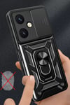 Vivo Y27 Kılıf Pars Lens Yüzüklü Silikon - Yeşil