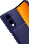 Vivo Y29S Auto Focus Karbon Kapak - Lacivert