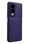 Vivo Y29S Auto Focus Karbon Kapak - Lacivert