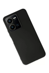 Vivo Y35 Kılıf First Silikon - Siyah