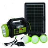 Wıson WS-5683 Şarjlı 30w Solar Şarjlı Ev Aydınlatma Seti Radyo Ve Fan Powebank