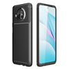 Xiaomi Mi 10T Lite Kılıf Auto Focus Karbon Kapak - Siyah