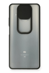 Xiaomi Mi 10T Lite Kılıf Palm Buzlu Kamera Sürgülü Silikon - Siyah