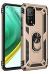 Xiaomi Mi 10T Pro Kılıf Sofya Yüzüklü Silikon Kapak - Gold