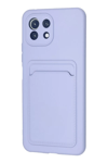 Xiaomi Mi 11 Kılıf Kelvin Kartvizitli Silikon - Lila