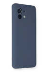 Xiaomi Mi 11 Kılıf Nano içi Kadife Silikon - Gri