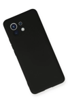 Xiaomi Mi 11 Kılıf Nano içi Kadife Silikon - Siyah