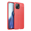 Xiaomi Mİ 11 Lite Kılıf Auto Focus Kapak - Kırmızı
