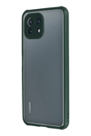 Xiaomi Mİ 11 Lite Kılıf Miami Şeffaf Silikon - Koyu Yeşil