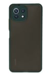 Xiaomi Mİ 11 Lite Kılıf Montreal Silikon Kapak - Yeşil