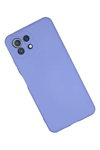 Xiaomi Mİ 11 Lite Kılıf Nano içi Kadife Silikon - Lila