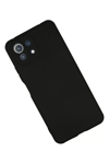 Xiaomi Mİ 11 Lite Kılıf Nano içi Kadife Silikon - Siyah