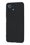 Xiaomi Mİ 11 Lite Kılıf Nano içi Kadife Silikon - Lacivert