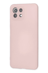 Xiaomi Mİ 11 Lite Kılıf Nano içi Kadife Silikon - Pudra