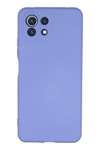 Xiaomi Mİ 11 Lite Kılıf Nano içi Kadife Silikon - Lila