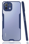 Xiaomi Mİ 11 Lite Kılıf Platin Silikon - Lacivert