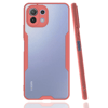 Xiaomi Mİ 11 Lite Kılıf Platin Silikon - Pembe