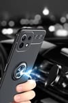 Xiaomi Mİ 11 Lite Kılıf Range Yüzüklü Silikon - Siyah