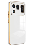 Xiaomi Mi 11 Ultra Kılıf Volet Silikon - Beyaz