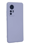 Xiaomi Mi 12 Kılıf Nano içi Kadife Silikon - Lila