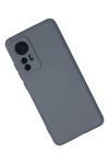 Xiaomi Mi 12 Kılıf Nano içi Kadife Silikon - Gri