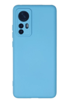 Xiaomi Mi 12 Kılıf Nano içi Kadife Silikon - Mavi