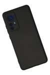 Xiaomi Mi 12 Kılıf Nano içi Kadife Silikon - Siyah