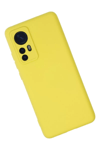 Xiaomi Mi 12 Kılıf Nano içi Kadife Silikon - Sarı