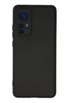 Xiaomi Mi 12 Kılıf Nano içi Kadife Silikon - Siyah