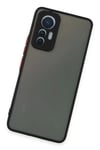 Xiaomi Mi 12 Lite Kılıf Montreal Silikon Kapak - Siyah