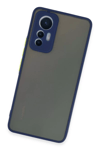 Xiaomi Mi 12 Lite Kılıf Montreal Silikon Kapak - Lacivert