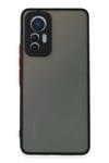 Xiaomi Mi 12 Lite Kılıf Montreal Silikon Kapak - Siyah