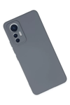 Xiaomi Mi 12 Lite Kılıf Nano içi Kadife Silikon - Gri