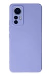 Xiaomi Mi 12 Lite Kılıf Nano içi Kadife Silikon - Lila