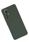 Xiaomi Mi 12 Lite Kılıf Nano içi Kadife Silikon - Koyu Yeşil