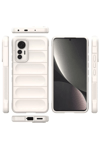 Xiaomi Mi 12 Lite Kılıf Optimum Silikon - Krem