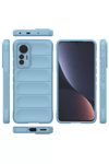 Xiaomi Mi 12 Lite Kılıf Optimum Silikon - Sky Blue