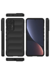 Xiaomi Mi 12 Lite Kılıf Optimum Silikon - Siyah