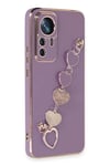 Xiaomi Mi 12T Pro Kılıf Esila Silikon - Mor