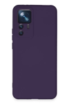 Xiaomi Mi 12T Pro Kılıf Nano içi Kadife Silikon - Mor