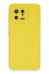Xiaomi Mi 13 Kılıf Nano içi Kadife Silikon - Sarı