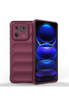 Xiaomi Mi 13 Kılıf Optimum Silikon - Bordo