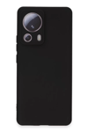 Xiaomi Mi 13 Lite Kılıf Nano içi Kadife Silikon - Siyah